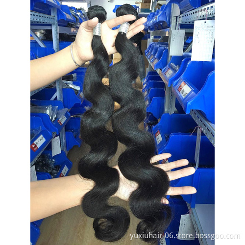 Wholesale Factory Price Peruvian Body Wave Hair Vendors Virgin Remy Human Hair Weave Bundles For Black Women Hair Extension